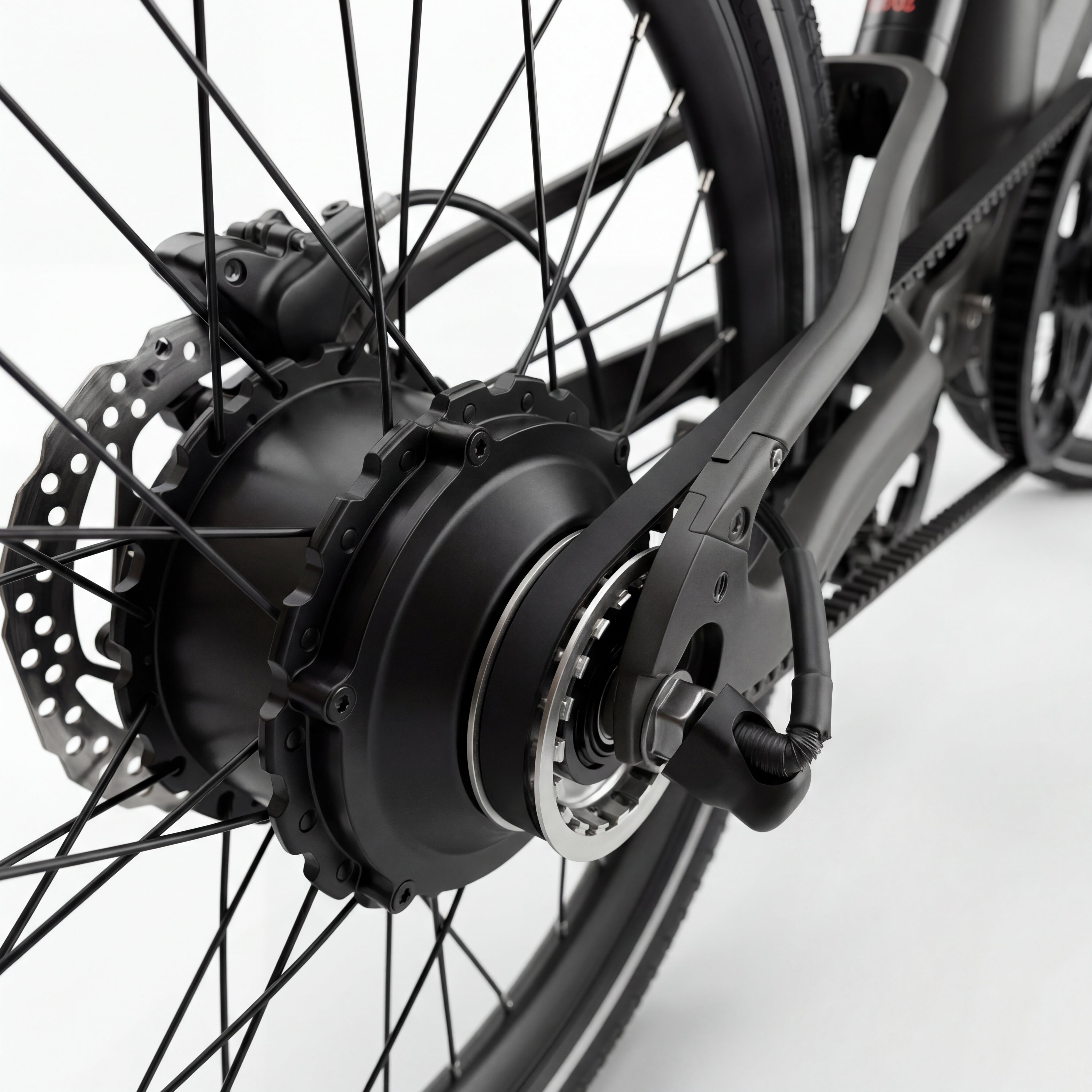 Automatic 3 Speed Belt Drive eBike